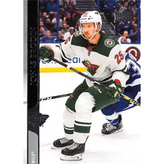 Řadové karty - Brodin Jonas - 2020-21 Upper Deck No.341