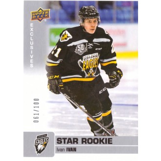 Karty CHL - Ivan Ivan - 2019-20 Upper Deck CHL Exclusives No.365