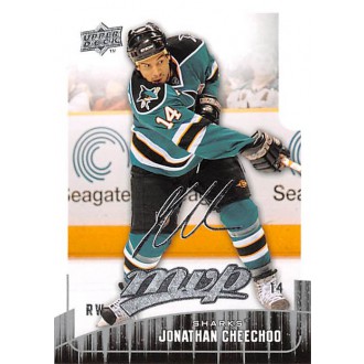 Řadové karty - Cheechoo Jonathan - 2009-10 MVP No.58