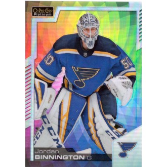 Paralelní karty - Binnington Jordan - 2020-21 O-Pee-Chee Platinum Rainbow Color Wheel No.50