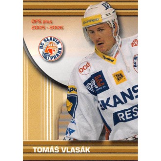 Extraliga OFS - Vlasák Tomáš - 2005-06 OFS NH Die-Cut Neořezané No.8