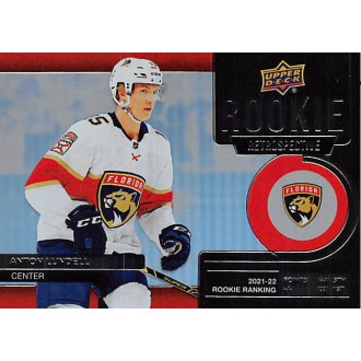 Insertní karty - Lundell Anton - 2022-23 Upper Deck Rookie Retrospective No.15