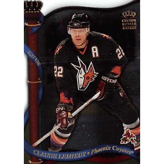 Řadové karty - Lemieux Claude - 2001-02 Crown Royale No.113