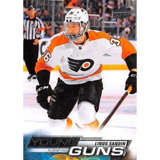 Řadové karty - Sandin Linus - 2022-23 Upper Deck Young Guns No.217