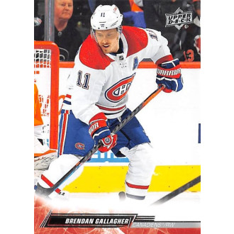 Řadové karty - Gallagher Brendan - 2022-23 Upper Deck No.98