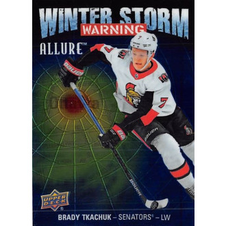 Insertní karty - Tkachuk Brady - 2019-20 Allure Winter Storm Warning No.WSW05