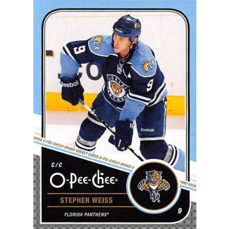 Řadové karty - Weiss Stephen - 2011-12 O-Pee-Chee No.384