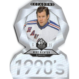 Insertní karty - Richter Mike - 2020-21 SP Signature Edition Legends Decagons No.73