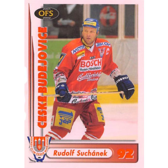 Extraliga OFS - Suchánek Rudolf - 2001-02 OFS Insert RED červená No.RE9D