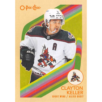 Paralelní karty - Keller Clayton - 2023-24 O-Pee-Chee Retro No.530