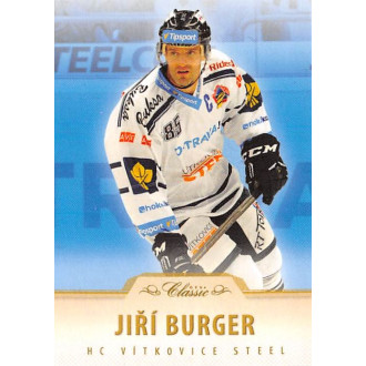 Extraliga OFS - Burger Jiří - 2015-16 OFS Blue No.20