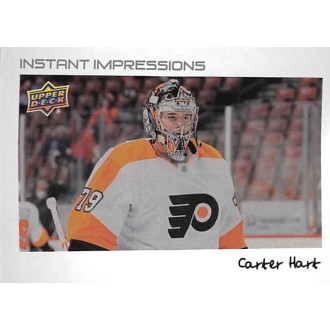 Insertní karty - Hart Carter - 2022-23 Upper Deck Instant Impressions No.7