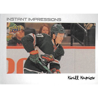 Insertní karty - Kaprizov Kirill - 2022-23 Upper Deck Instant Impressions No.10