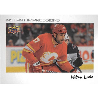 Insertní karty - Lucic Milan - 2022-23 Upper Deck Instant Impressions No.27