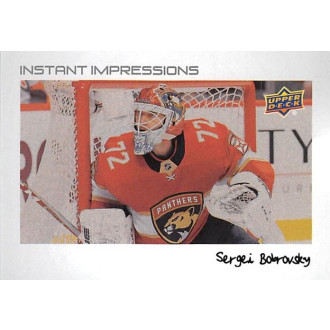 Insertní karty - Bobrovsky Sergei - 2022-23 Upper Deck Instant Impressions No.46