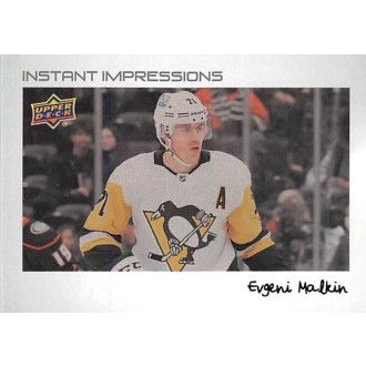 Insertní karty - Malkin Evgeni - 2022-23 Upper Deck Instant Impressions No.47