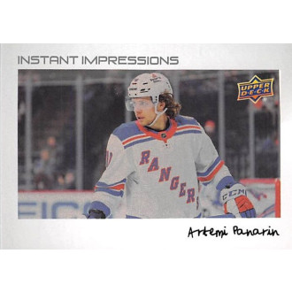 Insertní karty - Panarin Artemi - 2022-23 Upper Deck Instant Impressions No.50