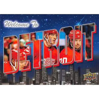 Insertní karty - Detroit Red Wings - 2022-23 Upper Deck Welcome To No.11