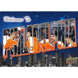 Insertní karty - Philadelphia Flyers - 2022-23 Upper Deck Welcome To No.22