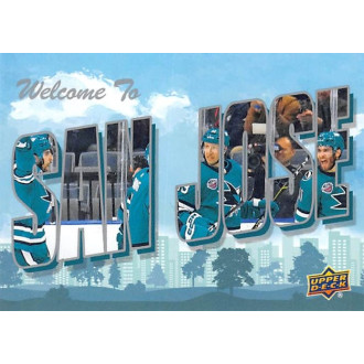 Insertní karty - San Jose Sharks - 2022-23 Upper Deck Welcome To No.24