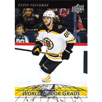 Insertní karty - Pastrňák David - 2022-23 Upper Deck World Junior Grads No.4