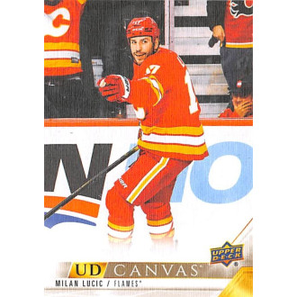 Insertní karty - Lucic Milan - 2022-23 Upper Deck Canvas No.131