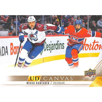 Insertní karty - Rantanen Mikko - 2022-23 Upper Deck Canvas No.140