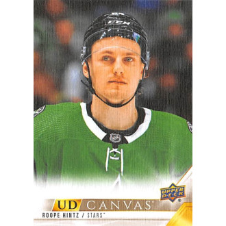 Insertní karty - Hintz Roope - 2022-23 Upper Deck Canvas No.148