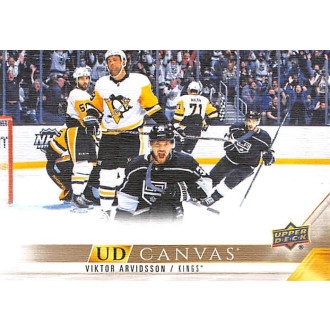 Insertní karty - Arvidsson Viktor - 2022-23 Upper Deck Canvas No.160