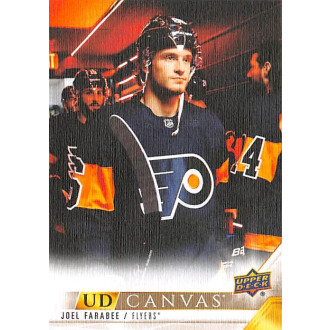 Insertní karty - Farabee Joel - 2022-23 Upper Deck Canvas No.182