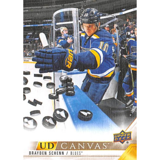 Insertní karty - Schenn Brayden - 2022-23 Upper Deck Canvas No.192