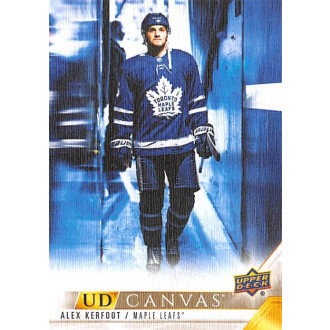 Insertní karty - Kerfoot Alex - 2022-23 Upper Deck Canvas No.198