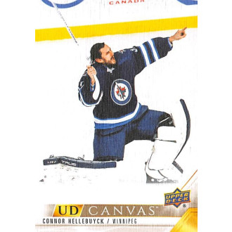 Insertní karty - Hellebuyck Connor - 2022-23 Upper Deck Canvas No.207