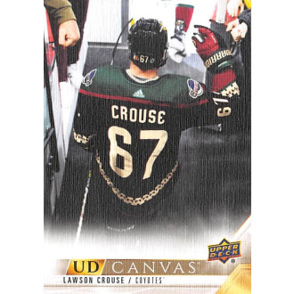 Insertní karty - Crouse Lawson - 2022-23 Upper Deck Canvas No.275