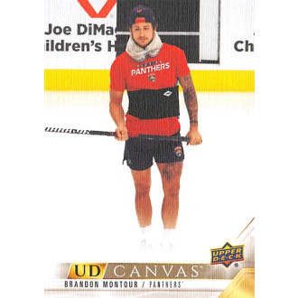 Insertní karty - Montour Brandon - 2022-23 Upper Deck Canvas No.302