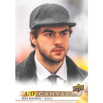 Insertní karty - Hischier Nico - 2022-23 Upper Deck Canvas No.314