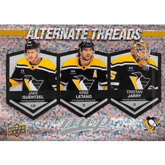 Insertní karty - Guentzel Jake, Letang Kris, Jarry Tristan - 2023-24 MVP Alternate Threads No.7