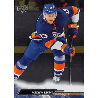 Paralelní karty - Barzal Mathew - 2022-23 Upper Deck Silver Foil No.365