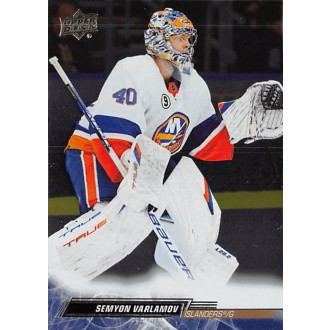 Paralelní karty - Varlamov Semyon - 2022-23 Upper Deck Silver Foil No.369