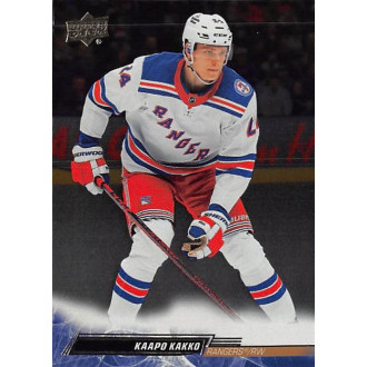 Paralelní karty - Kakko Kaapo - 2022-23 Upper Deck Silver Foil No.370