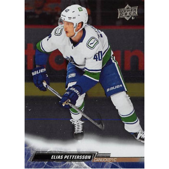 Paralelní karty - Pettersson Elias - 2022-23 Upper Deck Silver Foil No.425