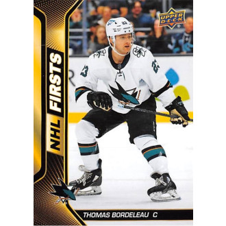 Insertní karty - Bordeleau Thomas - 2022-23 Upper Deck NHL Firsts No.6