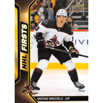 Insertní karty - Maccelli Matias - 2022-23 Upper Deck NHL Firsts No.17