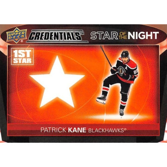 Insertní karty - Kane Patrick - 2021-22 Credentials 1st Star of the Night No.6