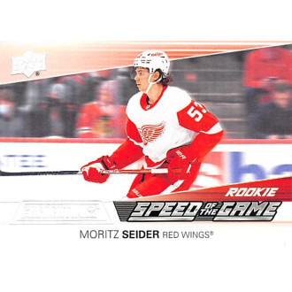 Insertní karty - Seider Moritz - 2021-22 Credentials Speed of the Game Rookies No.3