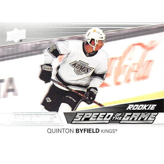 Insertní karty - Byfield Quinton - 2021-22 Credentials Speed of the Game Rookies No.4