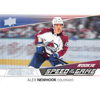 Insertní karty - Newhook Alex - 2021-22 Credentials Speed of the Game Rookies No.5