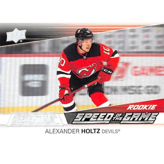 Insertní karty - Holtz Alexander - 2021-22 Credentials Speed of the Game Rookies No.7