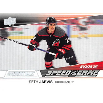 Insertní karty - Jarvis Seth - 2021-22 Credentials Speed of the Game Rookies No.11