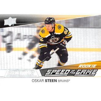 Insertní karty - Steen Oskar - 2021-22 Credentials Speed of the Game Rookies No.15